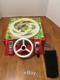 1974 U-Drive-It Table Top Driving Action Set Battery Operated in box WORKS