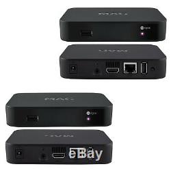2 x MAG 322 W1 SET TOP BOX Multimedia player Internet TV IP Konsole USB HDTV
