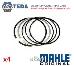 4x ENGINE PISTON RING SET MAHLE ORIGINAL 676 13 N0 I NEW OE REPLACEMENT