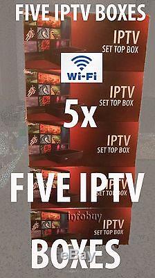 5x Mag 254W1s - Feel the Power -HD IPTV Set Top Box - cmp AVOV & Dreamlink