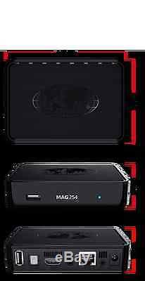 5x Mag 254W1s - Feel the Power -HD IPTV Set Top Box - cmp AVOV & Dreamlink