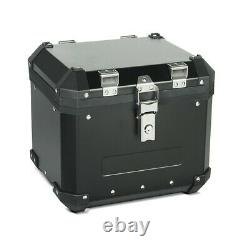 Aluminium Panniers Set + Top Box for Benelli TRK 502 / X GX45 black