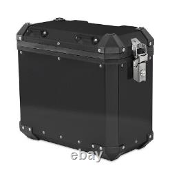 Aluminium Panniers Set + Top Box for Yamaha XSR 900 / 700 GX38 black