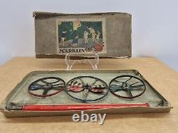 Antique Marklin Dragonfly spinning top set Boxed C1920S original