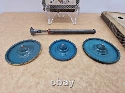 Antique Marklin spinning top set Boxed C1900 original Superb