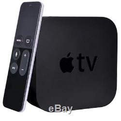 Apple TV (4th Generation) 64GB 1080p HD Multimedia Set-Top Box withSiri Remote Bl