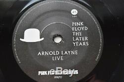 BOTH Etched Arnold Layne 7 Monster & Top Hat Pink Floyd The Later Years Box Set