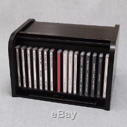 Beatles 1988 Roll Top Bread Box 16 CD Set UK Releases + Past Masters + Booklet