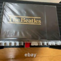 Beatles Wooden Roll Top Complete Box Set with16 cd's & Booklet 1988 with BOX