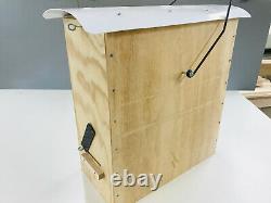 Beekeeping starter set swarm box, lure, and bottom board