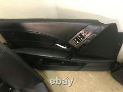 Bmw Oem E60 E61 M5 Seat Front And Rear Set Of Active Seats Black 2004-2010