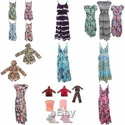 Bulk, Wholesale, Job Lot, Clearance Assorted Clothing Dresses, Tops, (MISC126)