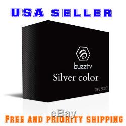 BuzzTV XPL3000 android IPTV set-top-Box and Streaming Media Player (silver box)