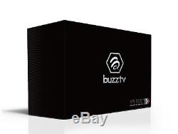 BuzzTV XPL 3000 Android IPTV OTT set-top HD 4K TV Box Sport Edition (Sporty Red)