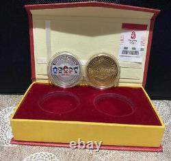 China Box Coin Set Beijing 2008 Proof Mint Flower Unc Top Quality