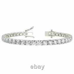 Christmas Offer 5.50 Ct Top Quality Round Diamond Tennis Bracelets in White Gold