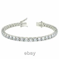 Christmas Offer 5.50 Ct Top Quality Round Diamond Tennis Bracelets in White Gold