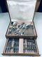Christofle Flatware Perles Table Dinner Set Silver Plate 61 Pcs 12 Pers Box Top