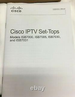 Cisco IP Set Top Box SD/HD With DVR, Dev 4033453 New Free Shipping