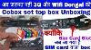 Cobox Mpeg4 Set Top Box Ki Unboxing Or Full Information Sim Card Wala Set Top Box