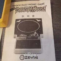 EPOCH DRACULA HOUSE Table Top LSI Game Watch box manual AC Adapter Set
