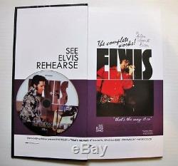 Elvis Presley That's The Way It Is The Complete Works Cd / DVD Box Set Top
