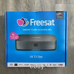 FREESAT UHD4X Smart 4k Ultra HD Set Top Box. New Sealed
