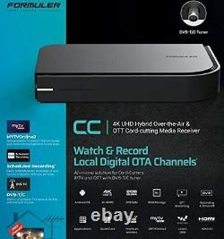 Formuler CC 4K Hybrid DVB-T/C Terrestrial Tuner Android TV IPTV Set Top Box z8