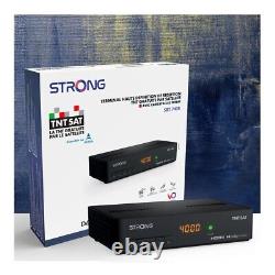 French TV in UK TNTSat Strong SRT7408 Set Top Box and Card No Subscription