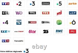 French TV in UK TNTSat Strong SRT7408 Set Top Box and Card No Subscription