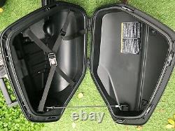 Genuine Suzuki V-Strom Hard Luggage Set Panniers & Top Box Used
