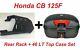 Honda Cb 125f Universal Rear Rack Luggage Carrier + 46 Lt Top Case Set