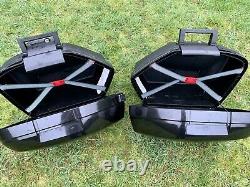 Honda VFR 800 vtec full Set of OEM luggage Panniers Top Box Racks and Inner Bags