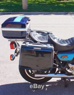 Hondaline Honda CB900C Luggage Set Top box Sidecase Hard Bag Rack Trunk EXC++