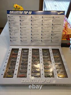 Hot Wheels Since'68 Top 40 Collector Series 164 Complete Box Set NIB