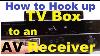 How To Connect Tv Set Top Box To Av Receiver
