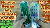 How To Repair Tv Ac Set Top Box Remote Control At Home Easy Way In Hindi Urdu Pk Ke Jugad