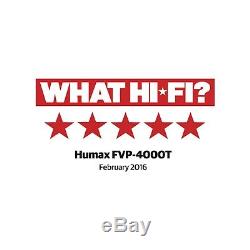 Humax FVP-4000T 500GB Freeview Set Top Box Recorder Play HD TV