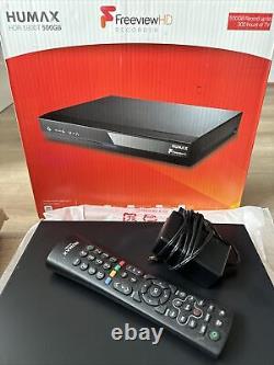 Humax Freeview Recorder HDR-1800T Digital Set Top Box 500GB With Remote Control