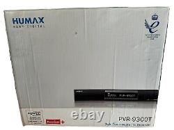 Humax PVR-9300T (500GB) HD Freeview Recorder DVB Digital TV Set-Top Box was £199