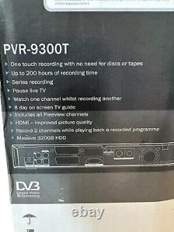 Humax PVR-9300T (500GB) HD Freeview Recorder DVB Digital TV Set-Top Box was £199