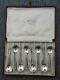 Industria Argentina Sterling Silver Ball Top Demitasse Spoons Boxed Set Of 8
