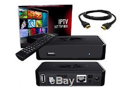 Infomir MAG 254 IPTV set top box MAG254 original made in Ukraine + HDMI cable