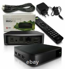 Infomir MAG 410 4K Android SET TOP BOX Multimedia Player H. 265 WLAN