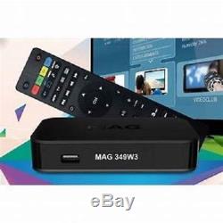 Infomir Mag 351 Set Top Box IPTV Linux 4K UHD HEVC In-built Wifi and Bluetooth