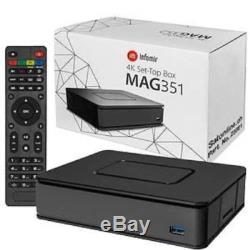 Informir MAG351 4K IPTV/OTT Set-Top Box Black