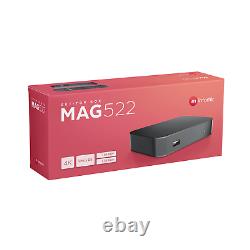 Informir MAG522w3 4K UHD IPTV Set Top Box Internet TV 2160p 60 FPS Media Player