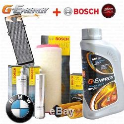 Inspektionskit L G-energy 5w30 8lt 4 Filter Bosch Bmw 5 E60 530d 173 Kw
