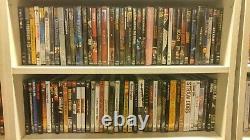 Large DVD movie music collection lot with top rare titles box sets virtually new