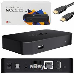 MAG322W1 IPTV Set Top Box With 12 Month's Platinum Gift Warranty